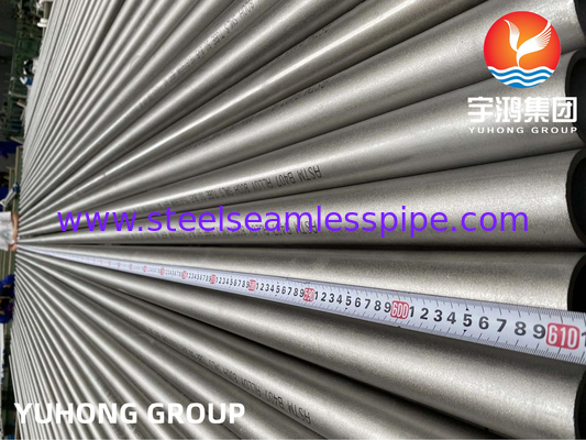 ASTM B407 UNS N08800 Nickel Alloy Steel Seamless Round Tube For Boiler