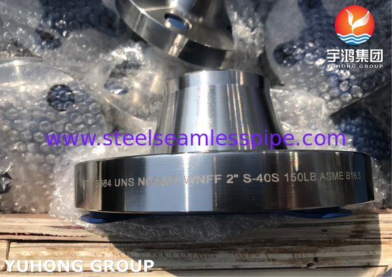 Durable Metal Flange ASME ASTM BS DIN 14&quot; 170 - 150PSI Vanish Coating Surface