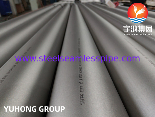 ASTM B514 UNS N08810 Nickel Alloy Steel Welded Round Tube For Boiler