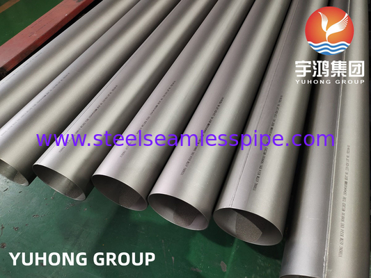 ASTM B514 UNS N08810 Nickel Alloy Steel Welded Round Tube For Boiler