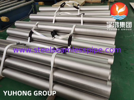 ASTM B514 UNS N08810 Nickel Alloy Steel Welded Round Tube For Boiler