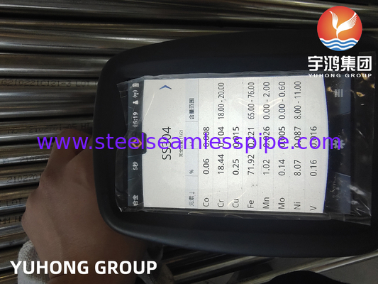 ASTM A249 / A249M Stainless Steel Welded Tube TP304L TP316L TP304 Bright Annealed  Welded Tube 38.1*1.2*3000mm