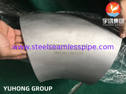 45Deg 90Deg 180Deg Butt Weld Elbow LR Stainless Steel WP304L 1/2" To 60" ASME B16.9