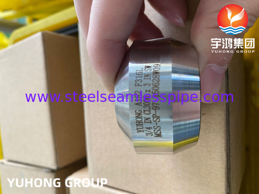 ASTM A182 F316l ASME B16.11 Stainless Steel Elbow Fitting