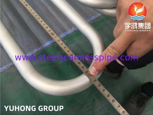 ASTM B444 GR.2 Alloy Steel Seamless U Bend Tube For Heat Exchanger