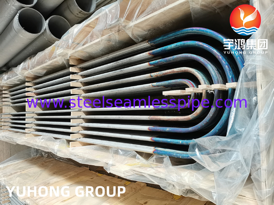 ASTM A213 TP316l Stainless Steel Seamless U Bend Tube For Heat Exchanger