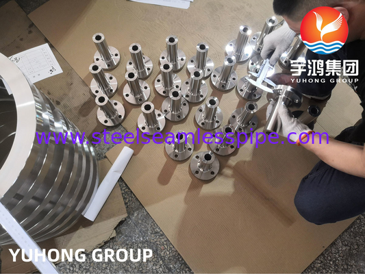 ASME SB564 Monel 400 (UNS N04400, 2.4360) Nickel Alloy Long Weld Neck Flange
