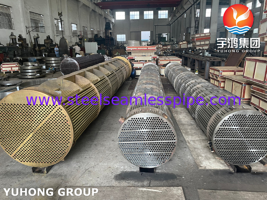 Copper Alloy Steel  C12200 C70600 For Heat Exchanger Bundle With Tubesheet