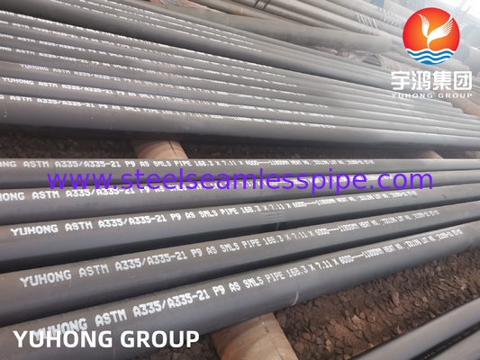 ASTM A335 Seamless P9 Ferritic Alloy Steel Boiler Pipe