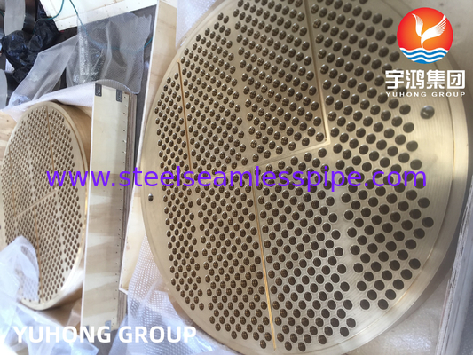 Stainless Steel Heat Exchanger Tubesheet Baffle Plate A182/ F316/F316L AS PER Drawing Forgecd Tube Sheet