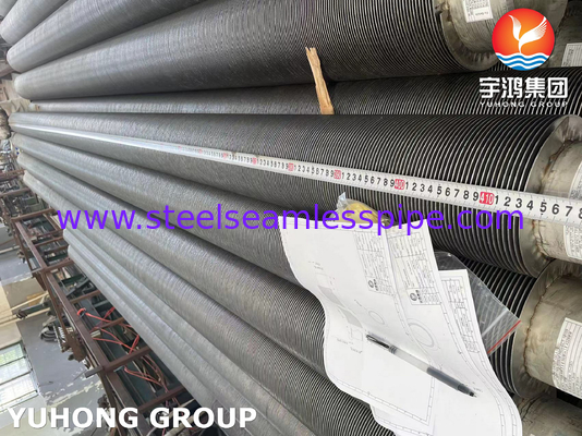 ASME SA312 TP347H Stainless Steel Seamless Pipe with 11Cr / 13Cr  Studded Tube , Pin Tube , Oil Furnace