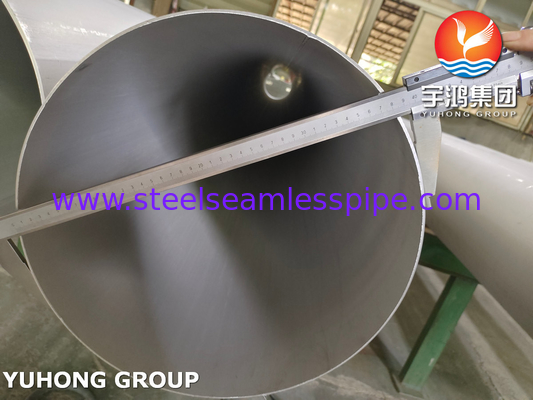 EN10217-7 1.4404 TP316L Stainless Steel Welded Pipe for Waste Water Treatment Plant