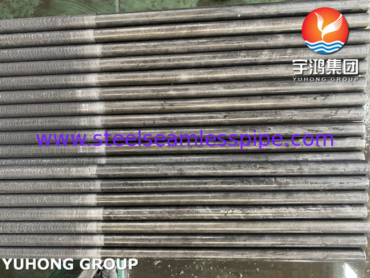 Extruded Fin Tube , ASTM A179 Carbon Steel Low Fin Tube For Air Coolers