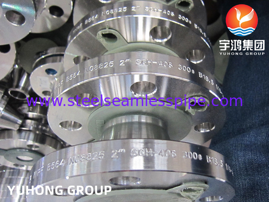 B16.5 ASTM B564 N08825 Incoloy825 Nickel Alloy Weld Neck Flange