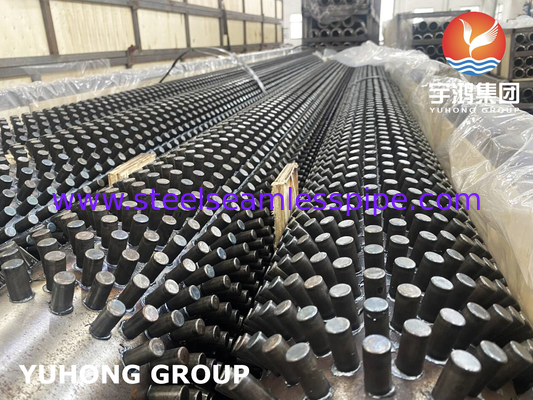 Alloy Studded Fin Tube A213 T9 WITH 11-13CR Stud Water Tube Boilers