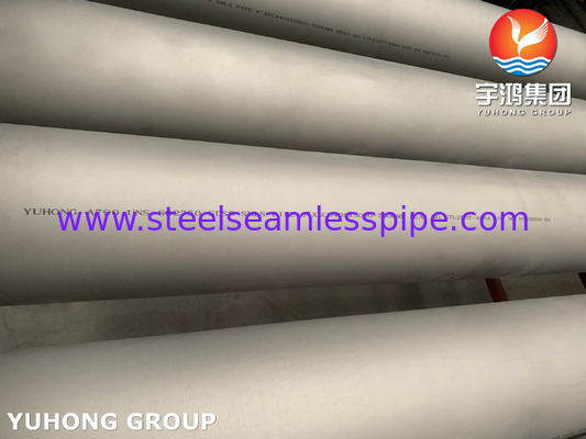 ASTM A790 UNS S32750, 1.4410 Super Duplex Stainless Steel Seamless Pipes For Waste Water Treatment