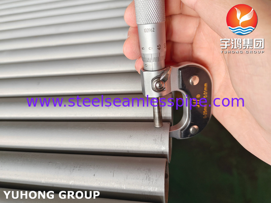 ASTM A268 TP410 (1.4006, UNS S41000) Martensitic Steel Seamless Tube , Heat Exchanger Application