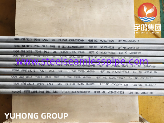 ASTM A213 TP304 Stainless Steel  Seamless Tube for Heat Exchanger Projects