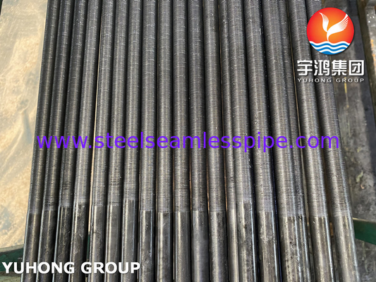 ASTM A179 Carbon Steel Seamless Low Finned Tube Para Condensador