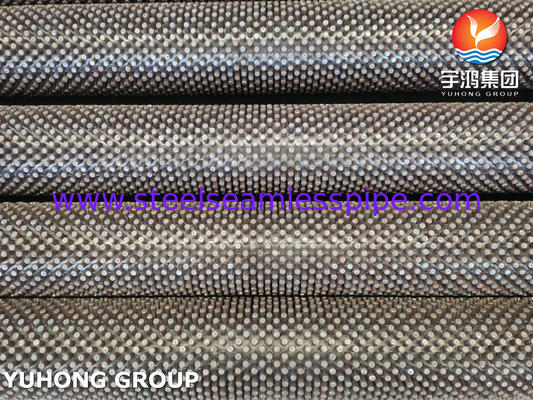 ASTM A213 Alloy Steel Seamless T22 Studded Tube , Tubo Aletado
