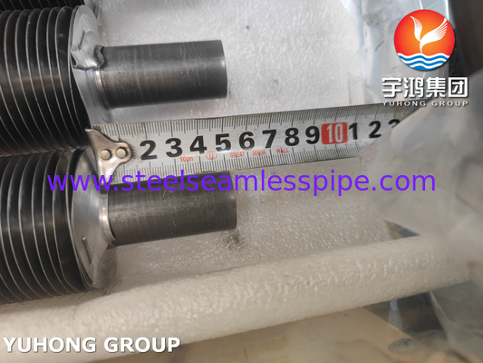 ASTM A179 Carbon Steel Seamless Wound L Type Finned Tube For Air Heater
