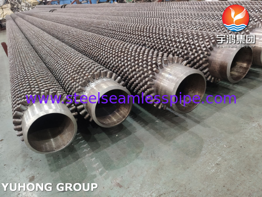 ASTM A179 Studded Tube Carbon Steel Base Tube With Carbon Steel For Radiador