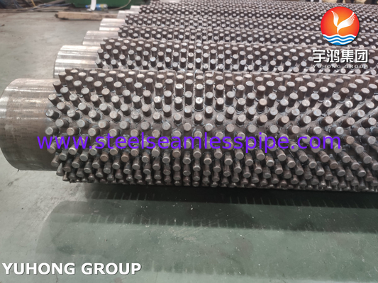 ASTM A179 Studded Tube Carbon Steel Base Tube With Carbon Steel For Radiador