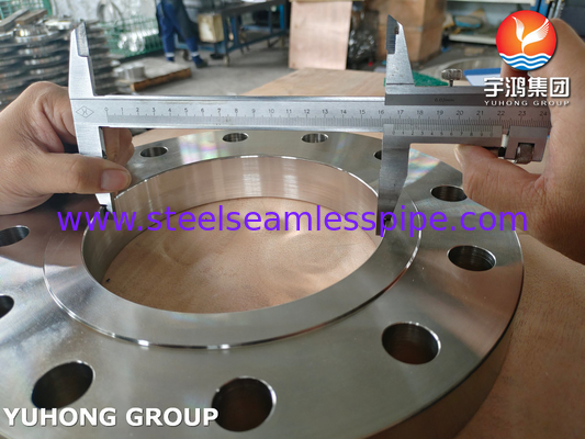 Water Treatment, ASTM A182 F904L, N08904 Stainless Steel Slip On Flange, Raised Face, B16.5