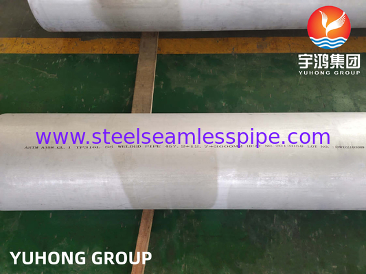 ASTM A358 CL1 TP316L Stainless Steel Welded Pipe For High Temperature Service