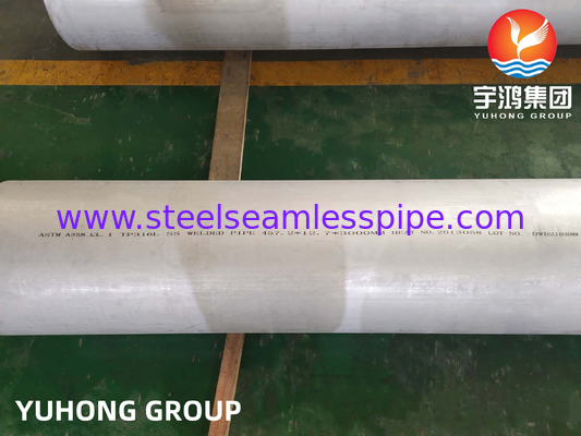 ASTM A358 CL1 TP316L Stainless Steel Welded Pipe For High Temperature Service