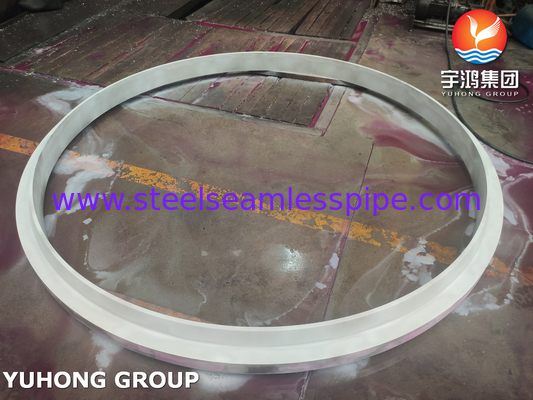 ASTM A182 F321 (UNS S32100) Forged Stainless Steel Weld Neck Flange , Raised Face