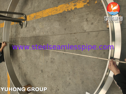 ASTM A182 F321 (UNS S32100) Forged Stainless Steel Weld Neck Flange , Raised Face