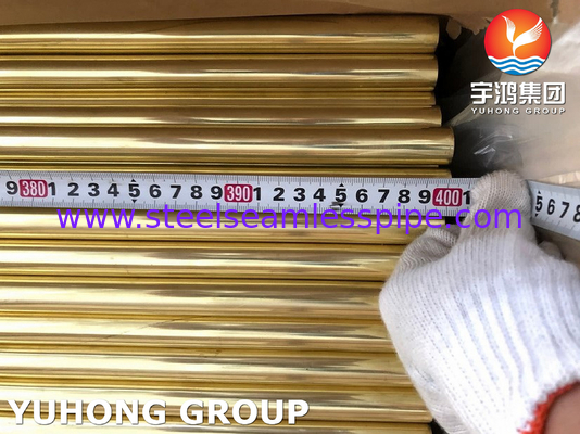 Copper Seamless Brass Tube ASTM B111 C44300  Aerospace Oil  Application