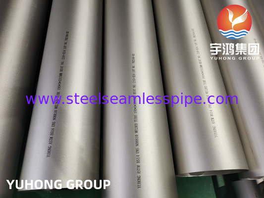 ASTM B514 NO8810 Incoloy 800H Welded Nickel Alloy Boiler Tubes