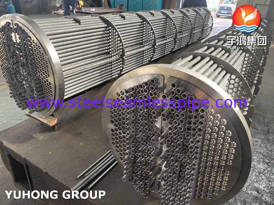 Heat Exchanger Tube Bundle, Stainless Steel Seamless Tube  ASME SA213 TP316L , Tubesheet  SA350 LF2 CL1N