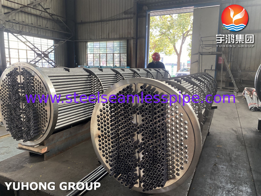 Heat Exchanger Tube Bundle, Stainless Steel Seamless Tube  ASME SA213 TP316L , Tubesheet  SA350 LF2 CL1N