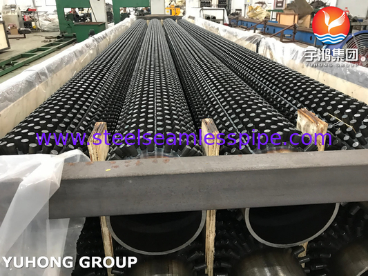 Studded Tube , ASTM A213 T9 / ASME SA213 T11 with 11Cr (SS 409) Studded Fin Tube ,Steam Reforming Furnace