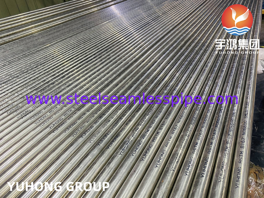 Inconel 600, Nickel Alloy Seamless Tube, ASME SB167 UNS NO6600 (2.4816)  For Heat Exchanger