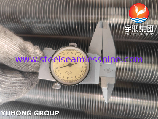 L Finned Tube ASTM A179 Heat Exchanger For Industrial Applications Bonding Test