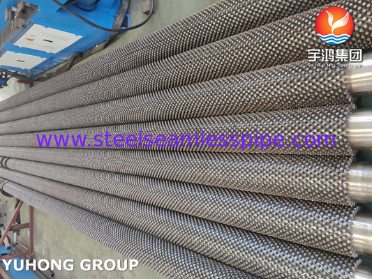 Alloy Steel Fin Tube Studded Tube Heat Exchanger Tube NDT HT/ ECT