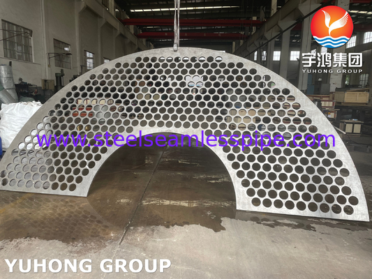 Baffle Plate  Support Plate  Condenser Parts SA516 Gr.70 Petrochemical/Marine/Oil Gas/Food Processing Industry