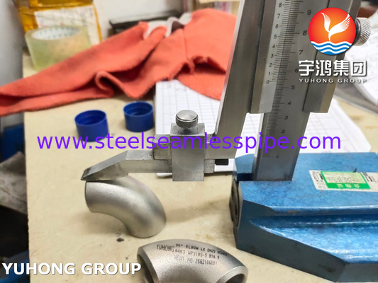 ASTM A403 WP310S-S, UNS S31008 Stainless Steel Buttweld Pipe Fittings 90 Deg Elbow B16.9