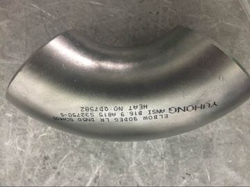 Butt Weld Fitting, ASTM A815 WP31803/ WPS32750 / S32760  90 Degree,LR ELBOW 1&quot;, 2&quot; , 3&quot;, 4&quot; 6&quot; SCH40 BW  B16.9