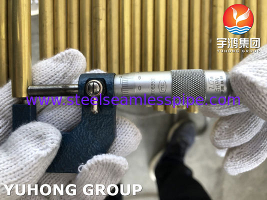 Copper Alloy  Seamless Tube  ASTM B111 C44300 Copper Nickel Tubing Condenser Application
