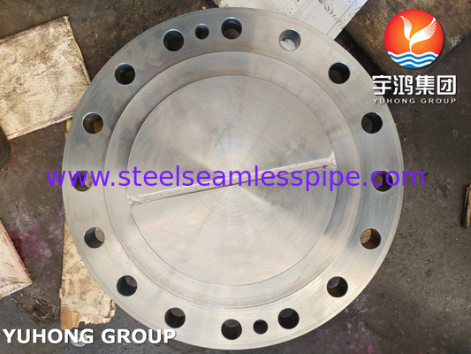 ASME SA266 Gr.2N FK Carbon Steel Tubesheet, Channel Cover Flange For Heat Exchanger