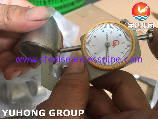 B16.9 ASTM A403 WP316L Stainless Steel 45Deg LR Elbow Buttweld Pipe Fittings