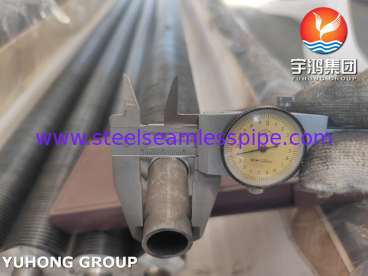 ASTM A213/ ASME SA213  T22  Alloy Steel Seamless Tube with 11CR   HFW Soild Fin tube