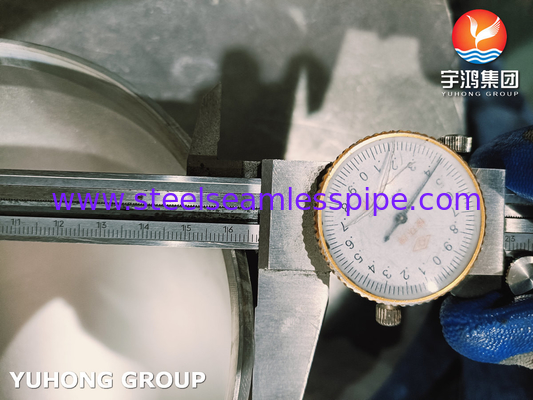EN10253-4 1.4404 WP316L Elbow Stainless Steel Pipe Fittings for Water Treatment Plants