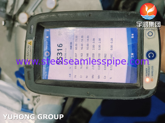 EN10253-4 1.4404 WP316L Elbow Stainless Steel Pipe Fittings for Water Treatment Plants