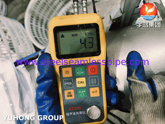 EN10253-4 1.4404 WP316L Elbow Stainless Steel Pipe Fittings for Water Treatment Plants